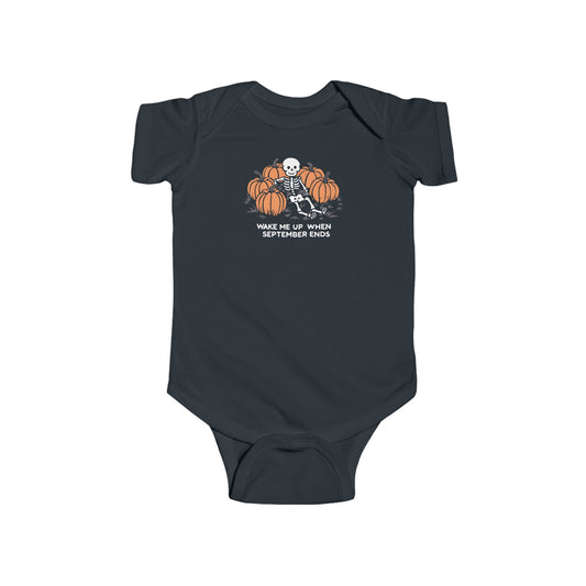 Wake Me Up When September Ends Onesie