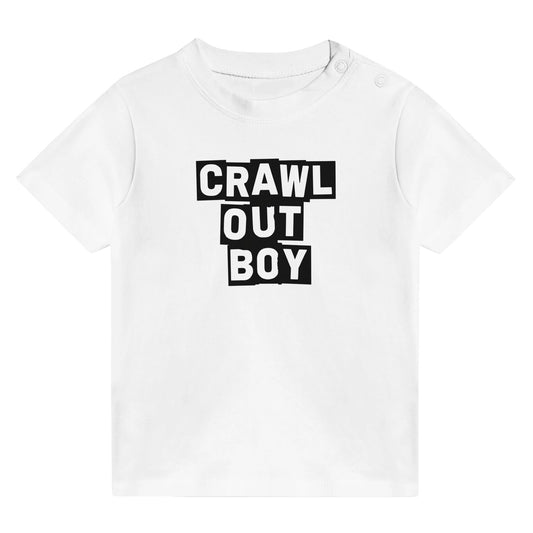 Fall Out Boy Crawl Out Boy Infant Tee White