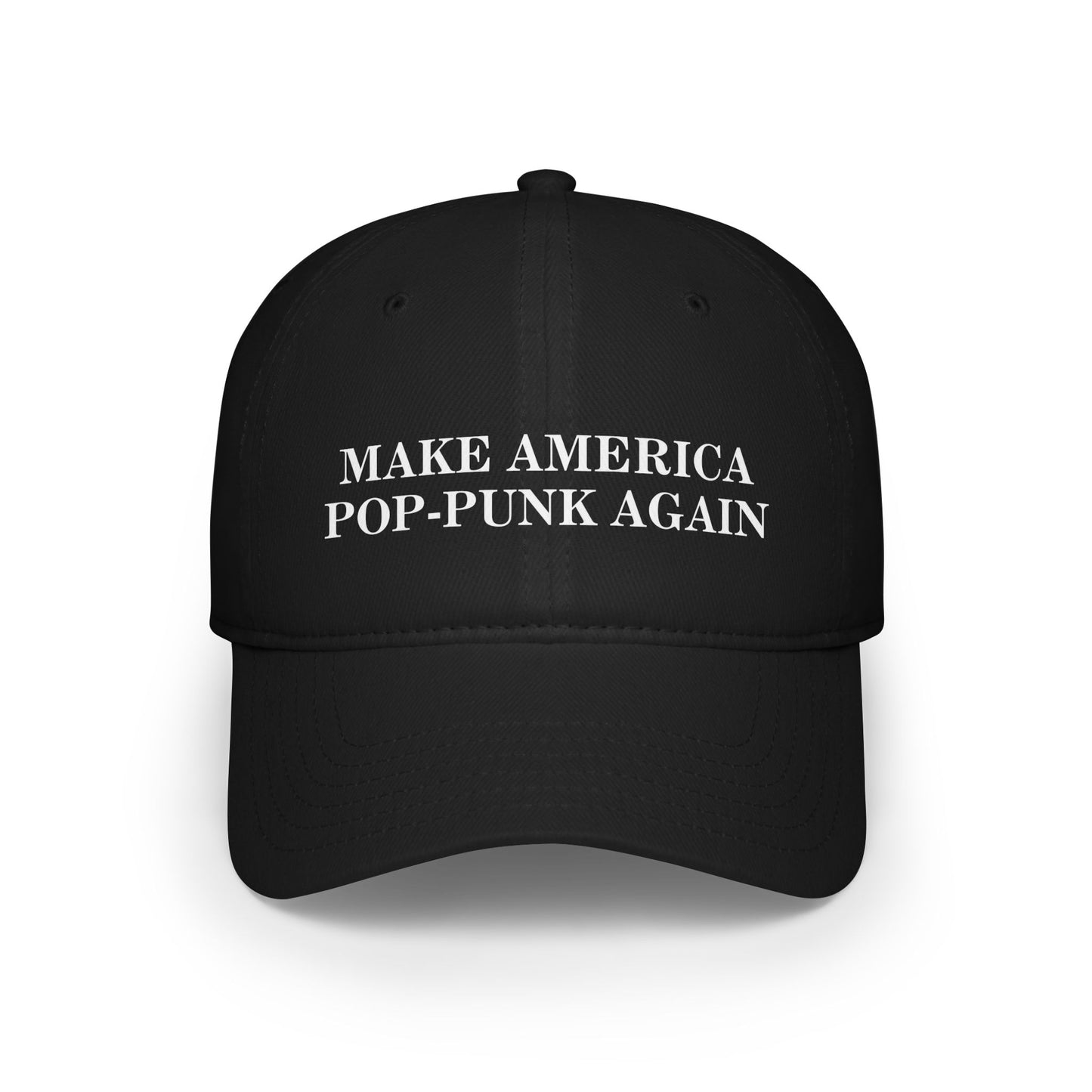 Make America Pop-Punk Again Hat Black