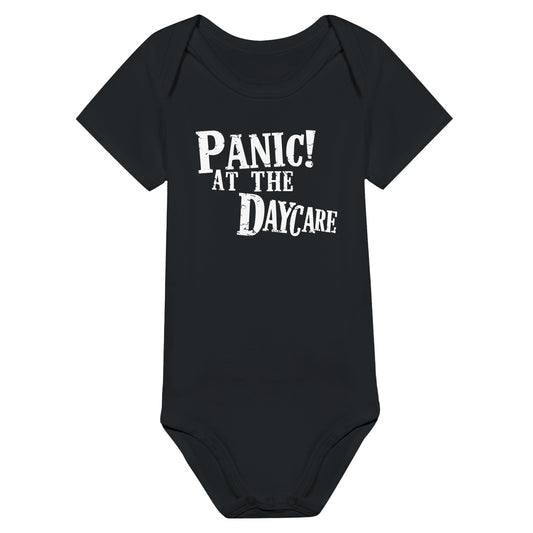 Panic At The Disco Panic At The Daycare Baby Onesie Black